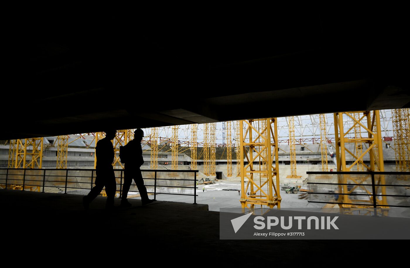 Construction of Mordovia Arena
