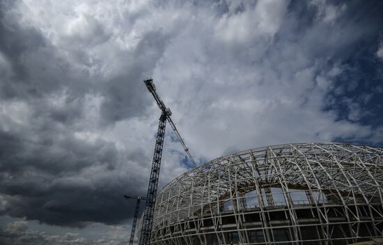 Construction of Mordovia Arena