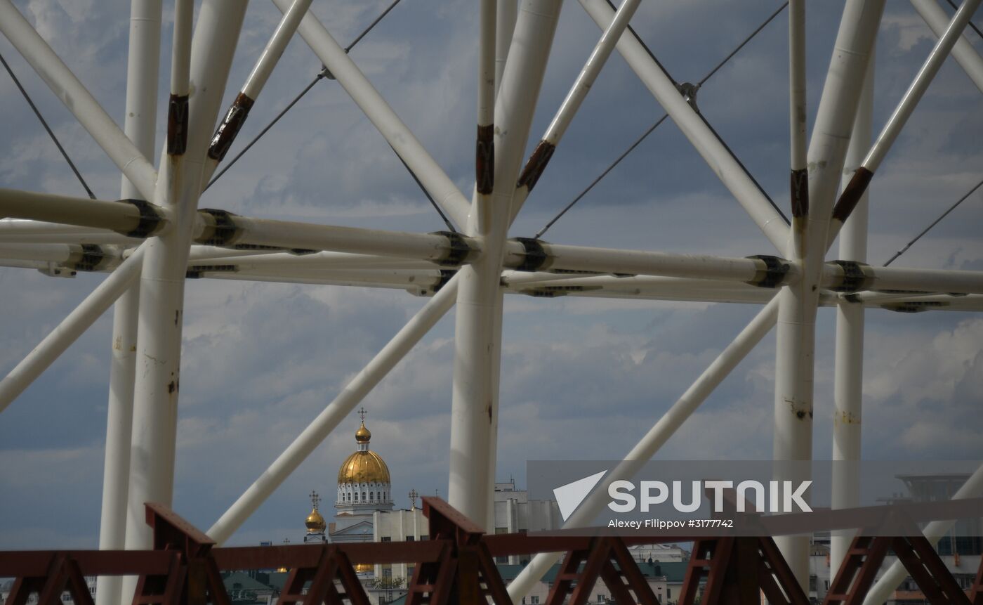 Construction of Mordovia Arena