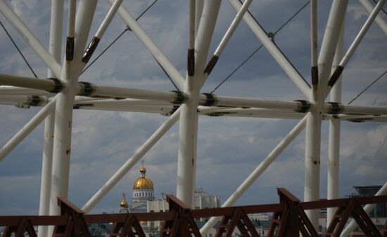 Construction of Mordovia Arena