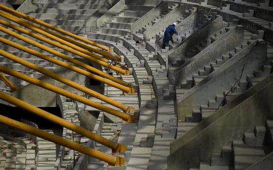 Construction of Mordovia Arena