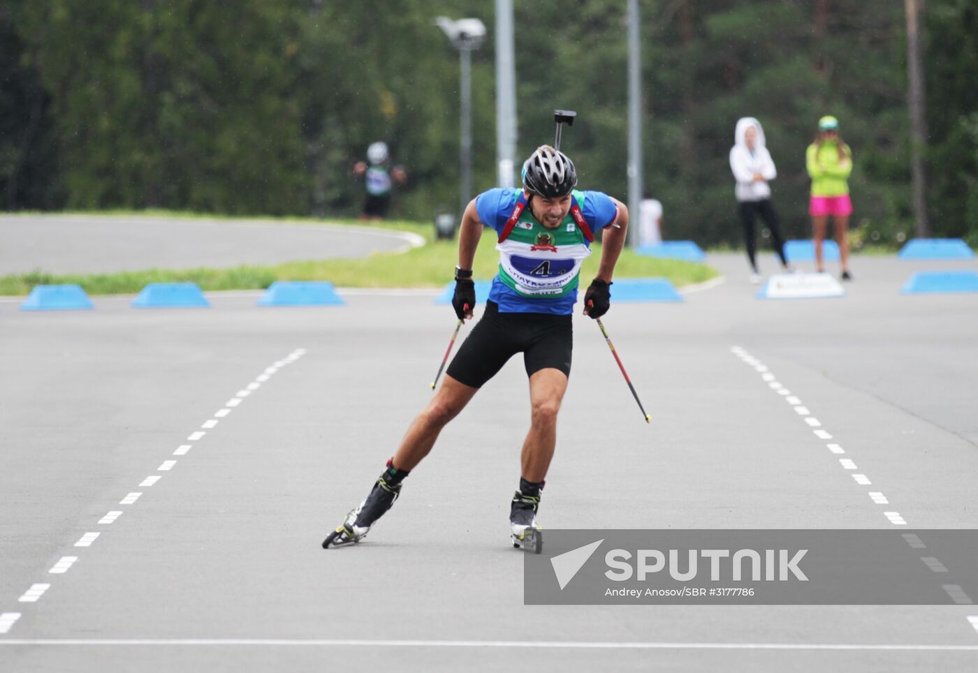 Biathlon. IBU Summer World Championships. Mixed relay