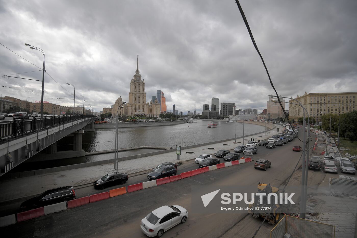 Streets undergo reconstruction in Moscow