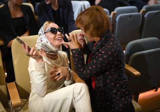 Meeting of Oleg Tabakov Theater company prior to new theater season