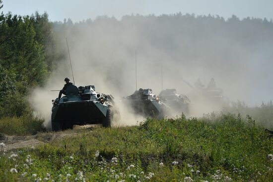 Show of weaponry at the Army 2017 International Military-Technical Forum in Sverdlovsk Region