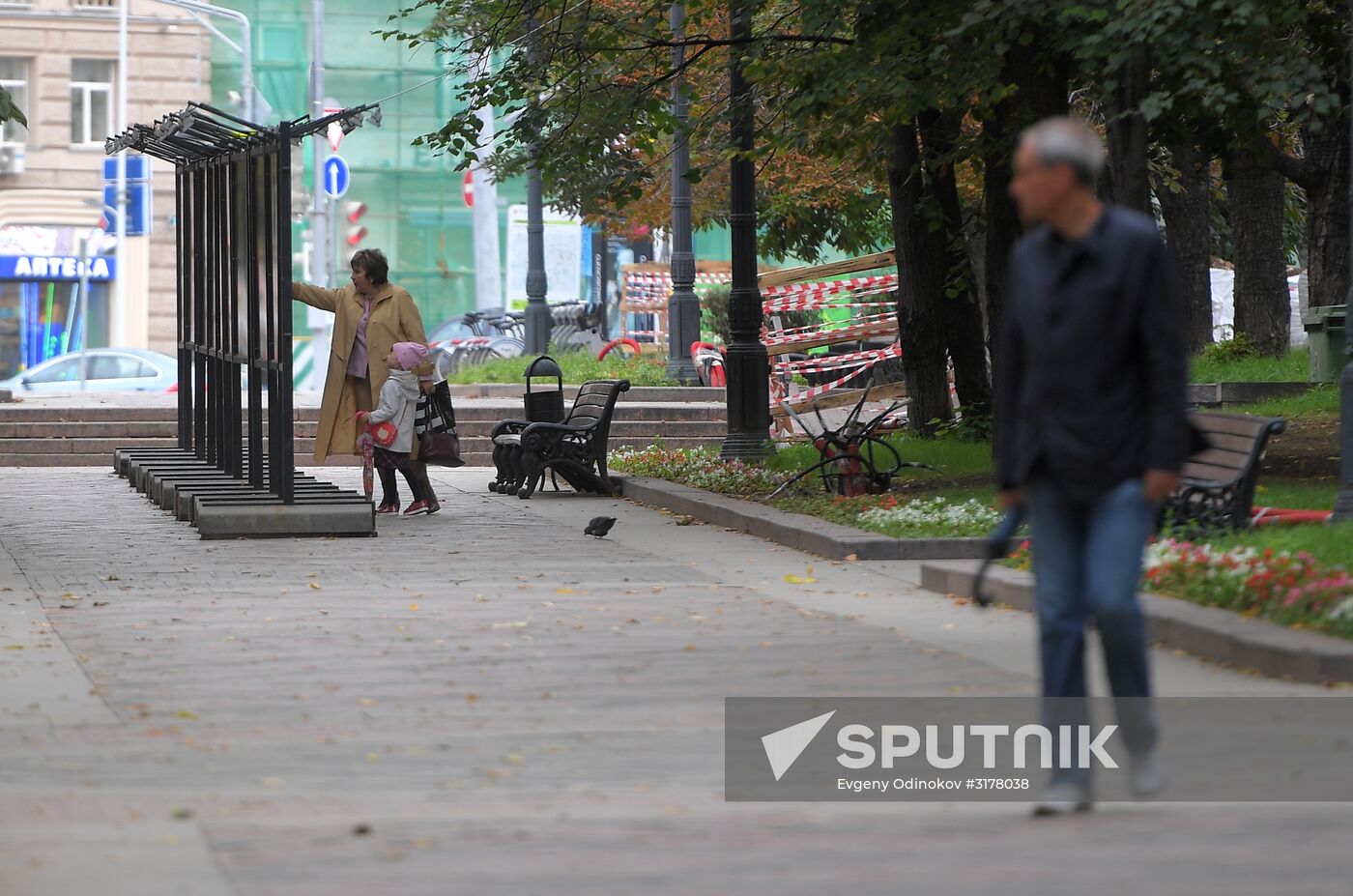 Streets undergo reconstruction in Moscow