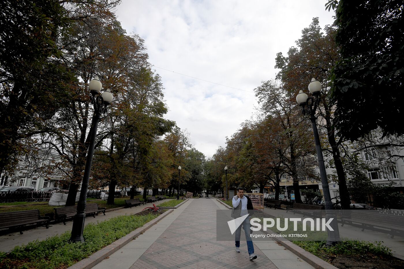 Streets undergo reconstruction in Moscow