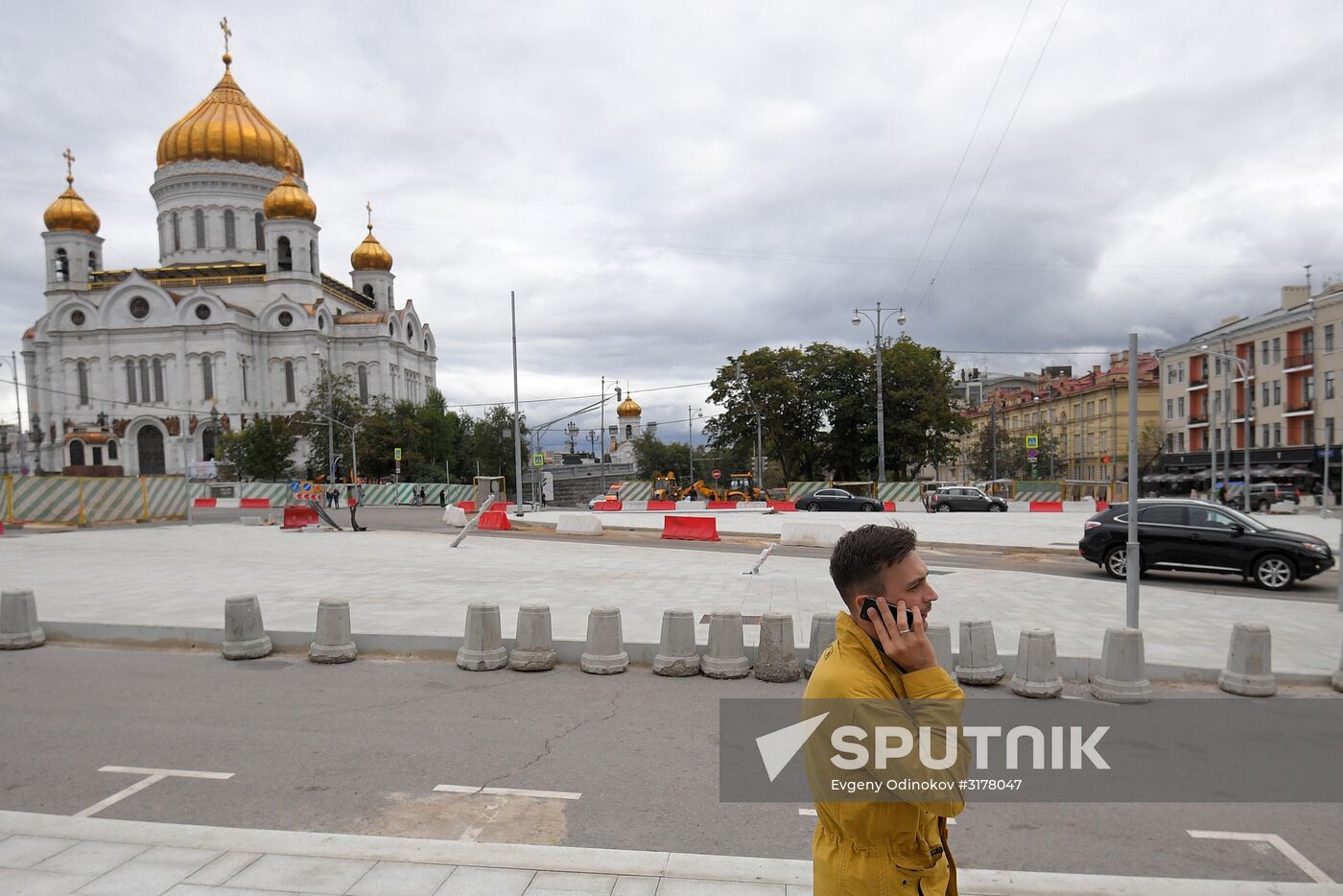 Streets undergo reconstruction in Moscow