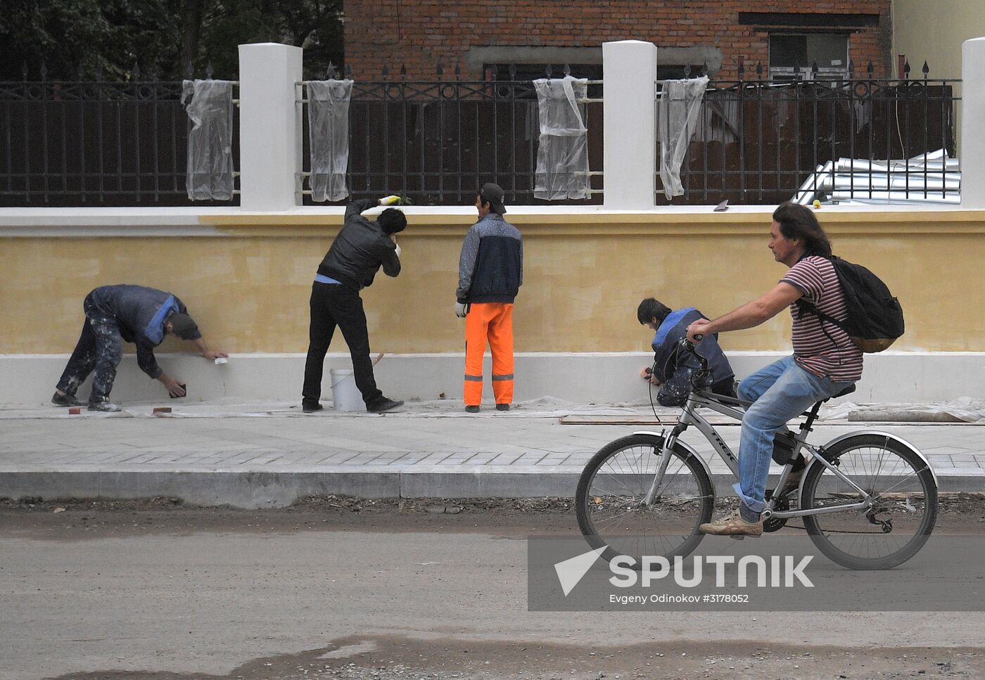 Streets undergo reconstruction in Moscow