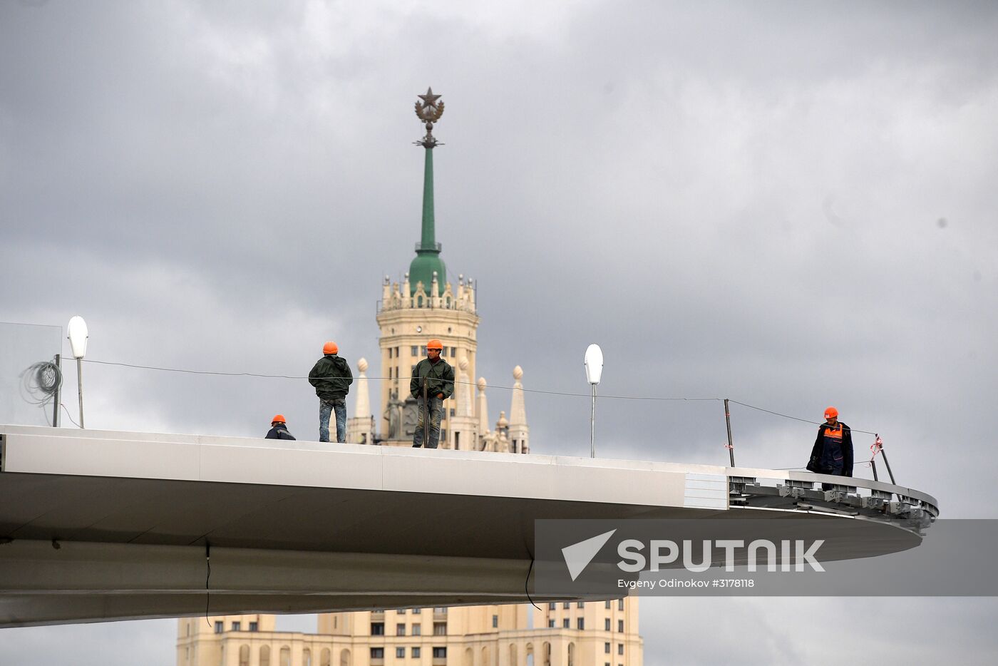 Streets undergo reconstruction in Moscow