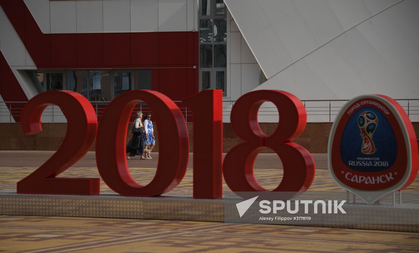 Construction of Mordovia Arena