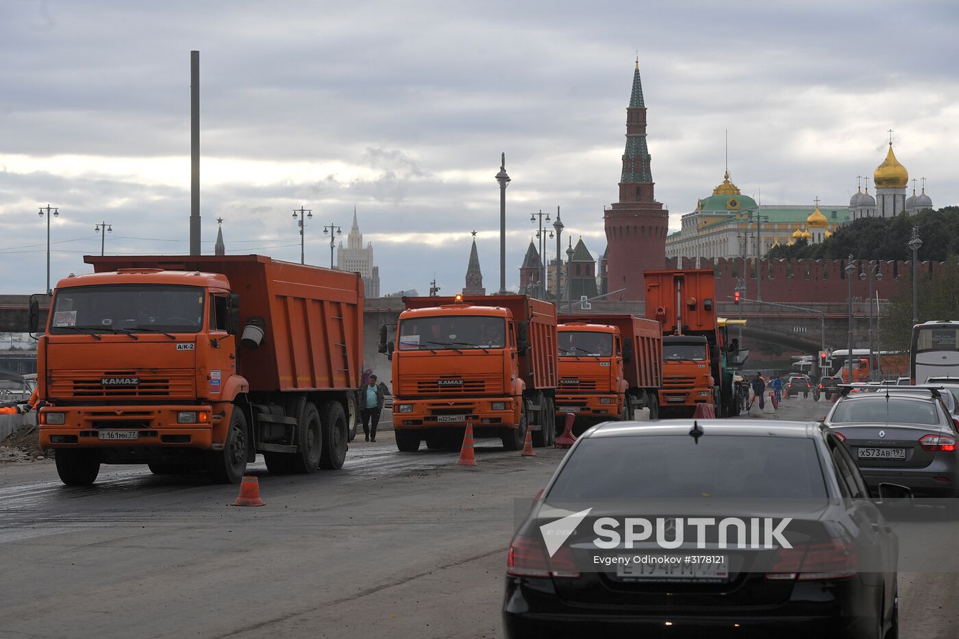 Streets undergo reconstruction in Moscow
