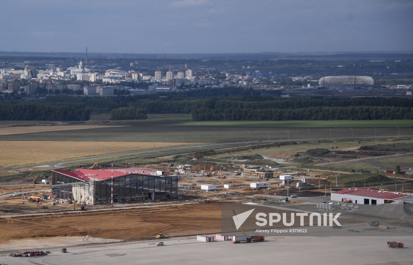 Construction of Mordovia Arena
