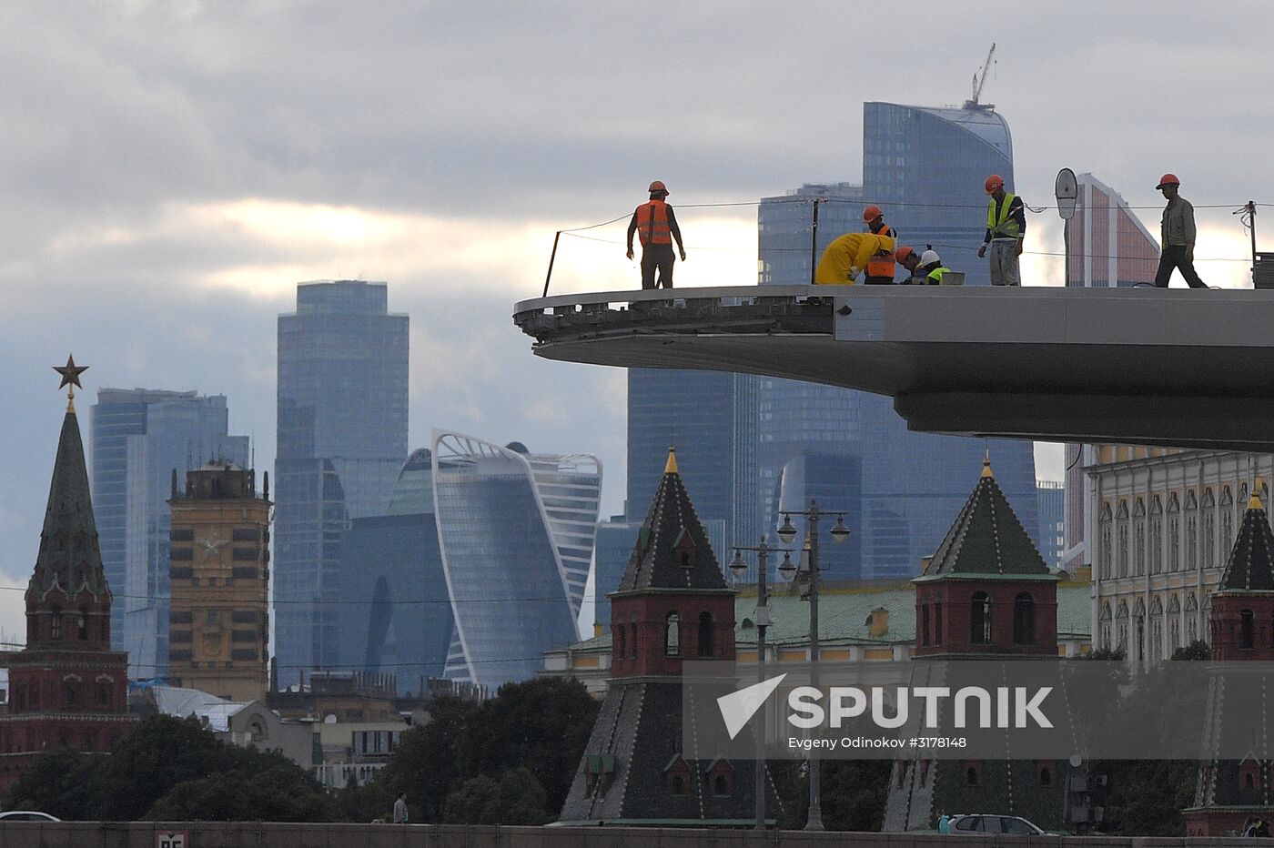 Streets undergo reconstruction in Moscow