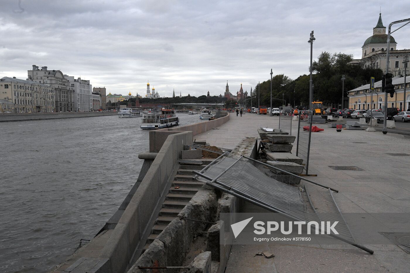 Streets undergo reconstruction in Moscow