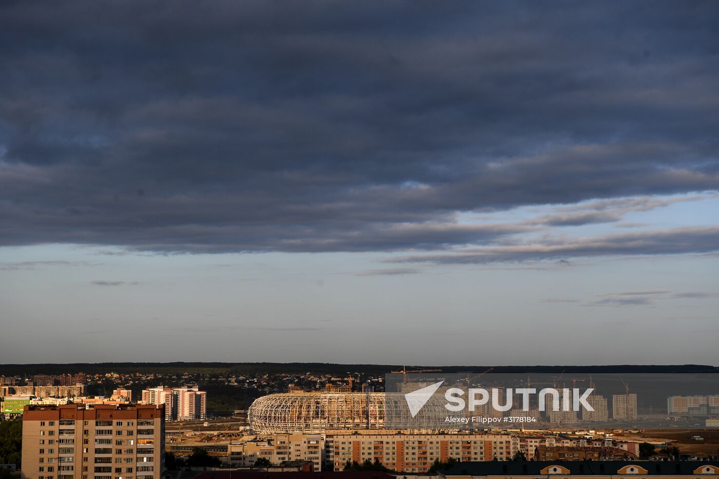 Construction of Mordovia Arena