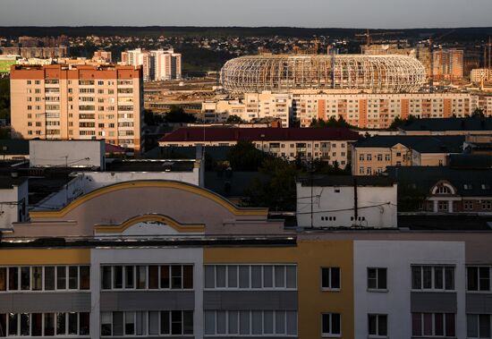 Construction of Mordovia Arena