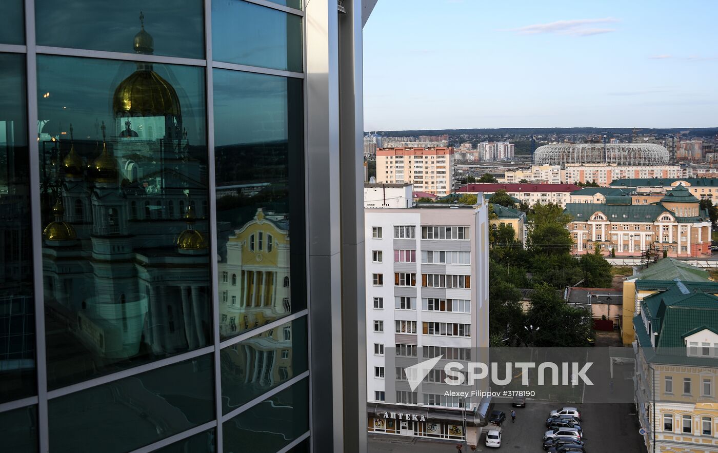 Construction of Mordovia Arena