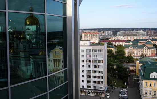 Construction of Mordovia Arena