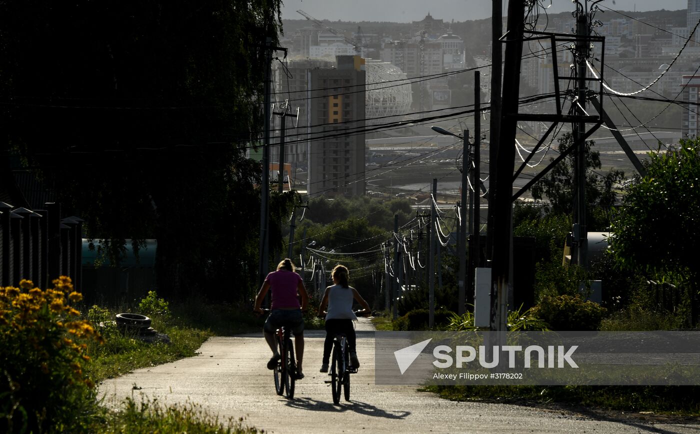 Russian cities. Saransk