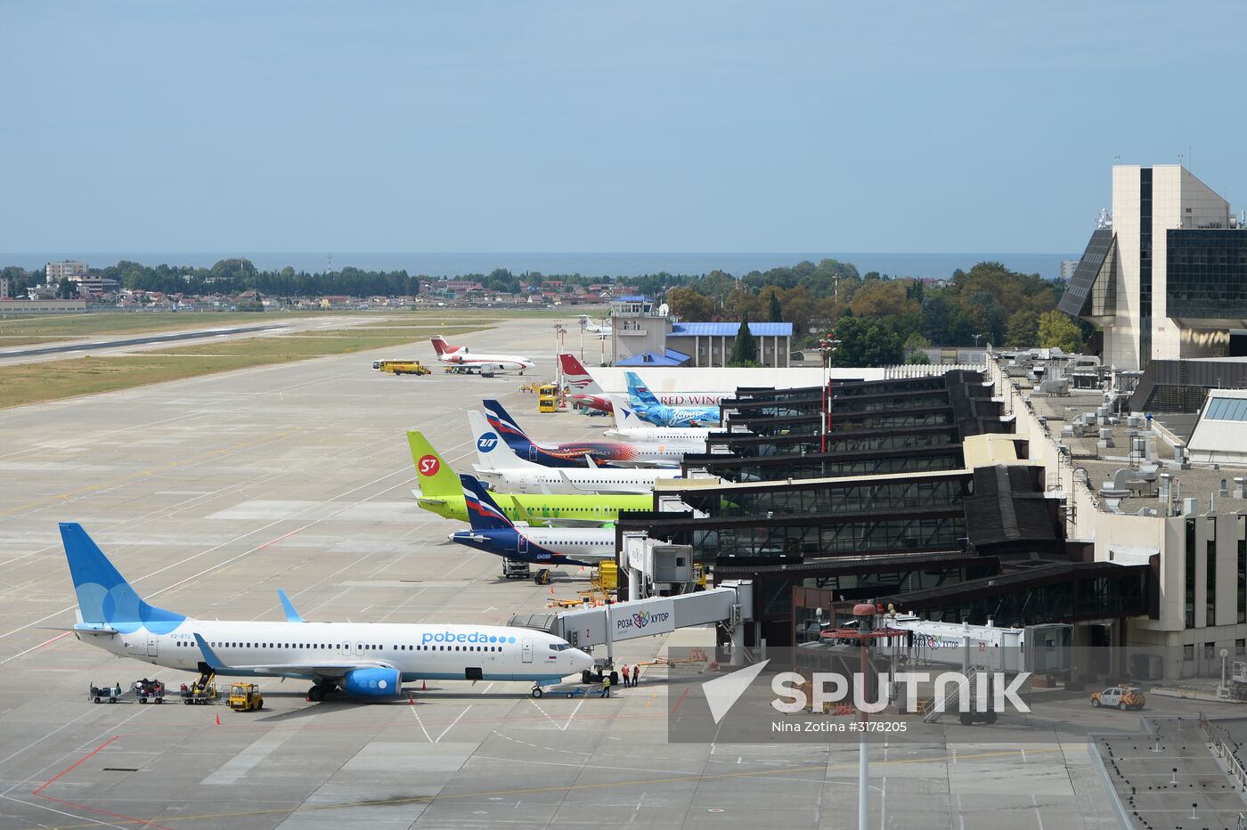 International airport in Sochi