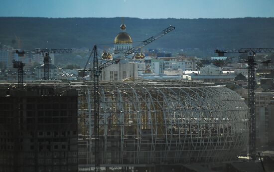 Construction of Mordovia Arena