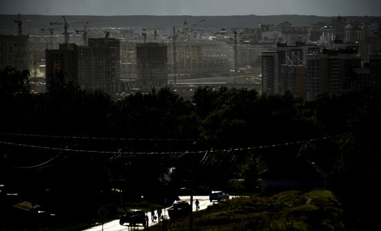 Construction of Mordovia Arena