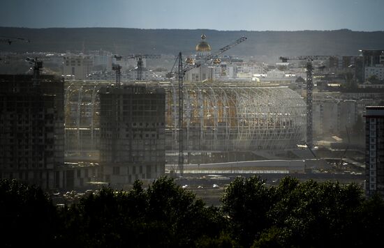Construction of Mordovia Arena