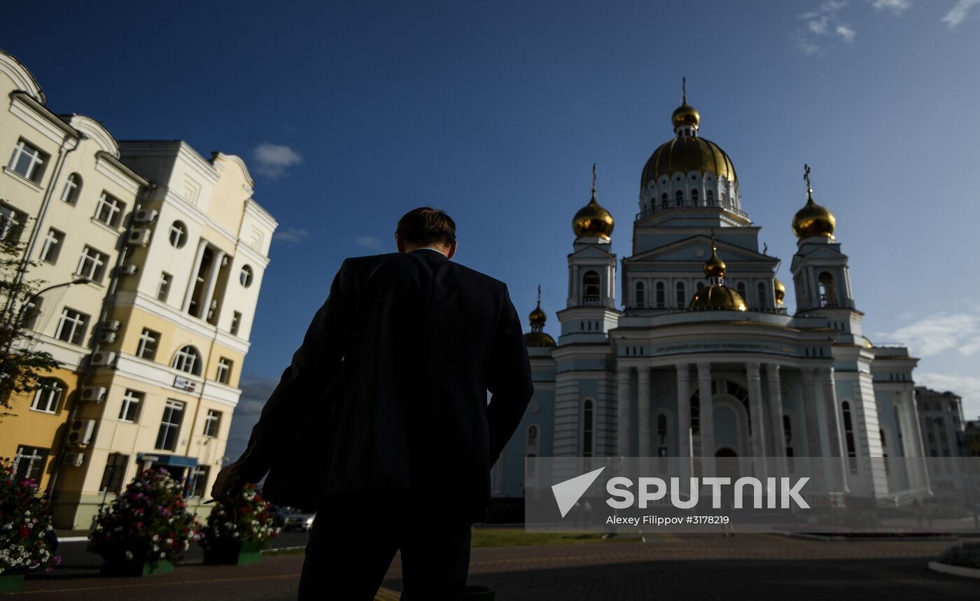 Russian cities. Saransk