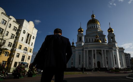 Russian cities. Saransk