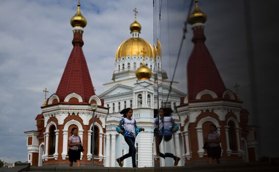 Russian cities. Saransk