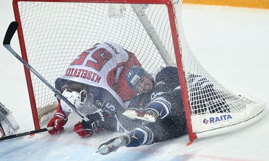 Kontinental Hockey League. Dynamo Moscow vs. CSKA