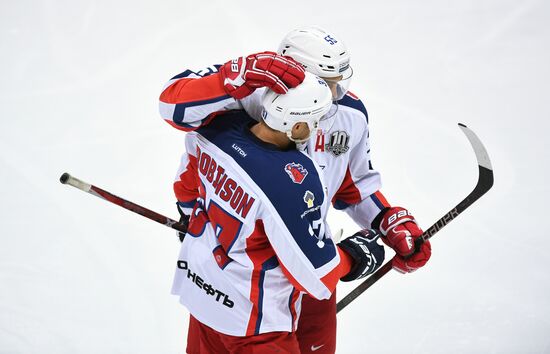 Kontinental Hockey League. Dynamo Moscow vs. CSKA