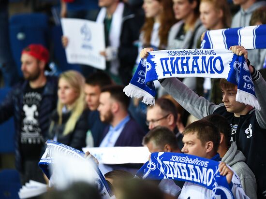 Kontinental Hockey League. Dynamo Moscow vs. CSKA