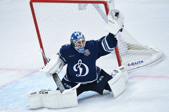 Kontinental Hockey League. Dynamo Moscow vs. CSKA