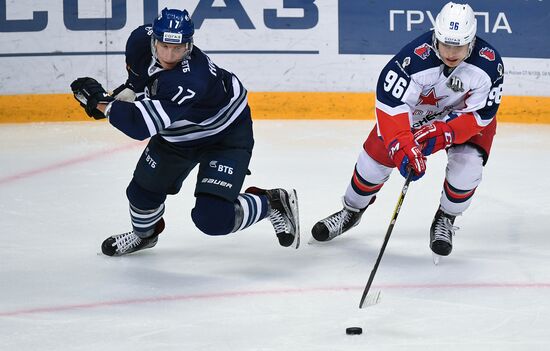 Kontinental Hockey League. Dynamo Moscow vs. CSKA