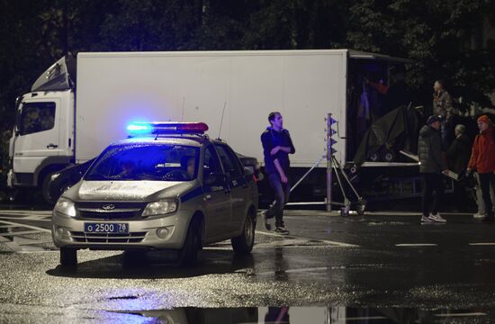 On the set of Kirill Serebrennikov film 'Summer'