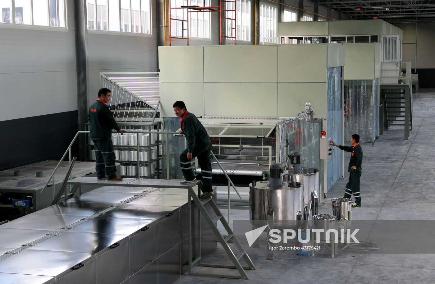 Composite construction materials plant in Kaliningrad