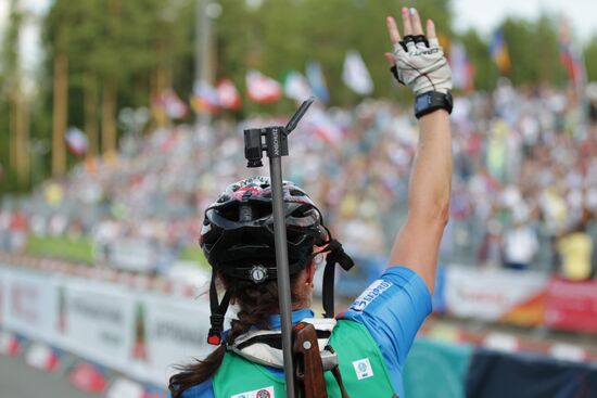 IBU Summer Biathlon World Championships. Women's sprint