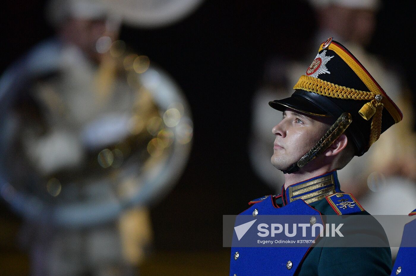 Opening ceremony for 10th Spasskaya Tower international military music festival