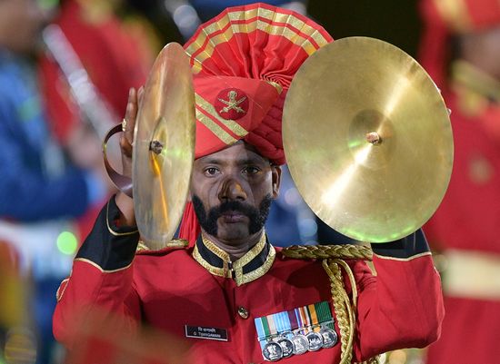 Opening ceremony for 10th Spasskaya Tower international military music festival