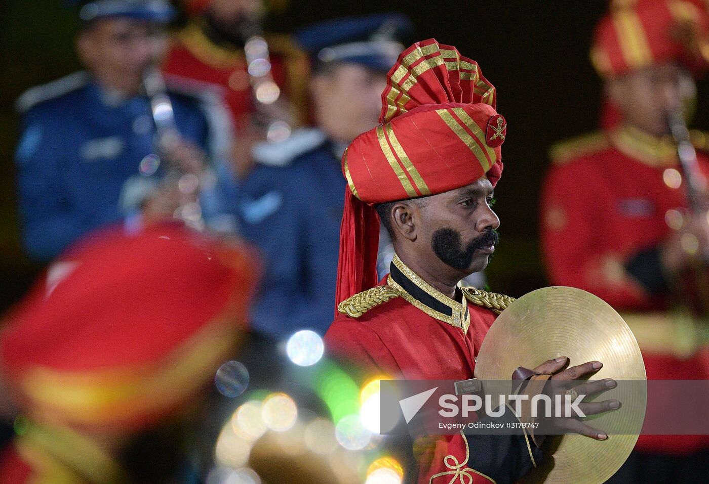 Opening ceremony for 10th Spasskaya Tower international military music festival