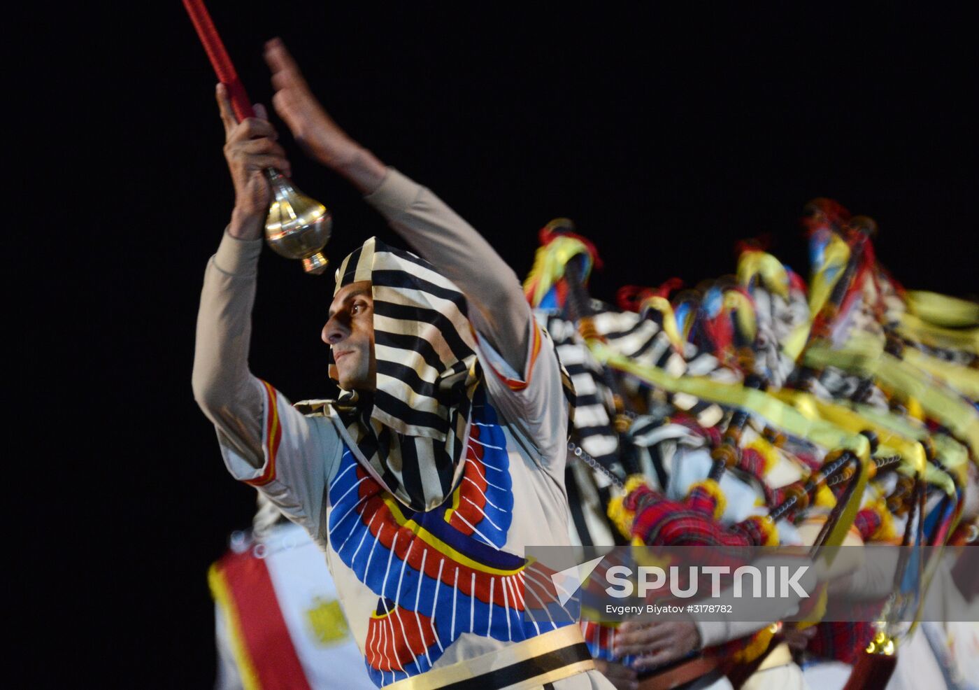 Opening ceremony for 10th Spasskaya Tower international military music festival