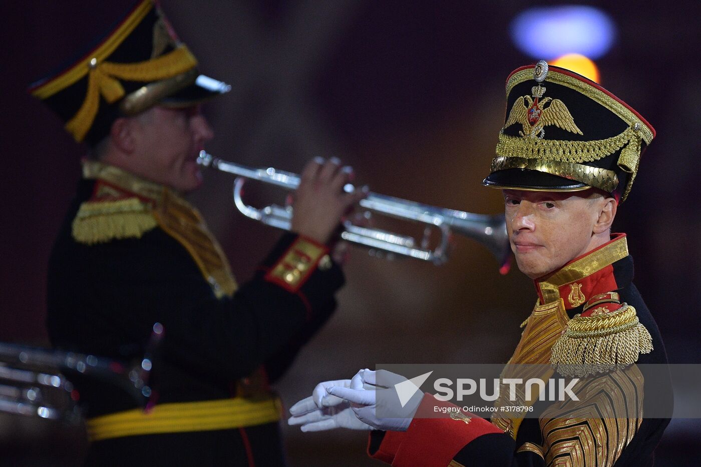 Opening ceremony for 10th Spasskaya Tower international military music festival