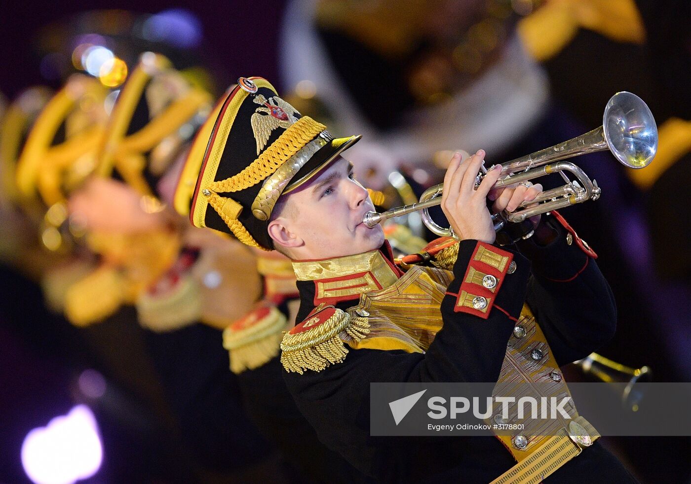 Opening ceremony for 10th Spasskaya Tower international military music festival