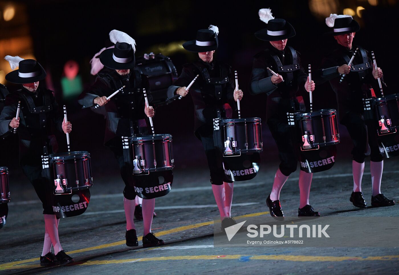 Opening ceremony for 10th Spasskaya Tower international military music festival