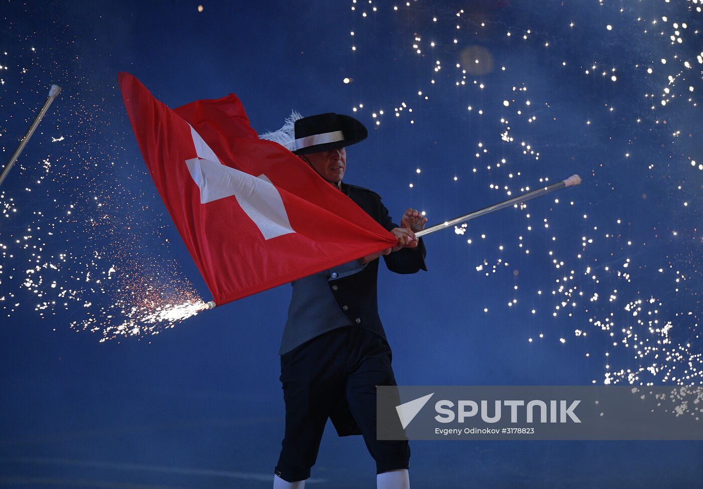 Opening ceremony for 10th Spasskaya Tower international military music festival