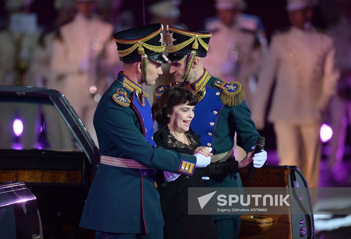 Opening ceremony for 10th Spasskaya Tower international military music festival