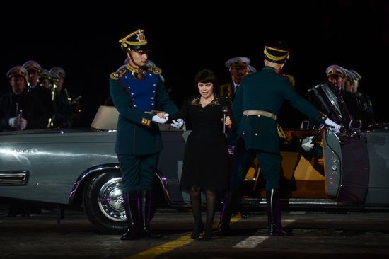 Opening ceremony for 10th Spasskaya Tower international military music festival