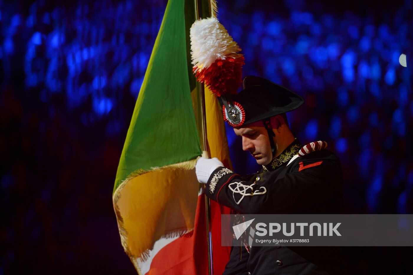 Opening ceremony for 10th Spasskaya Tower international military music festival